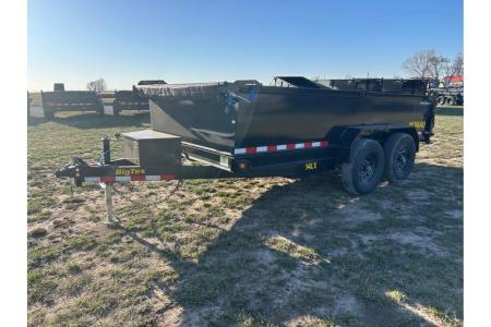 New 2027 Big Tex Trailers 83x14 Tandem 14K Dump w/ 2' Sides Dump Trailer
