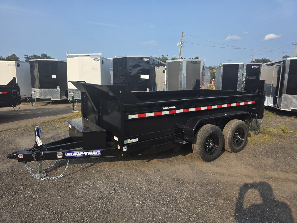 New 2027 Sure-Trac 6X12 10K - RAMPS Dump Trailer
