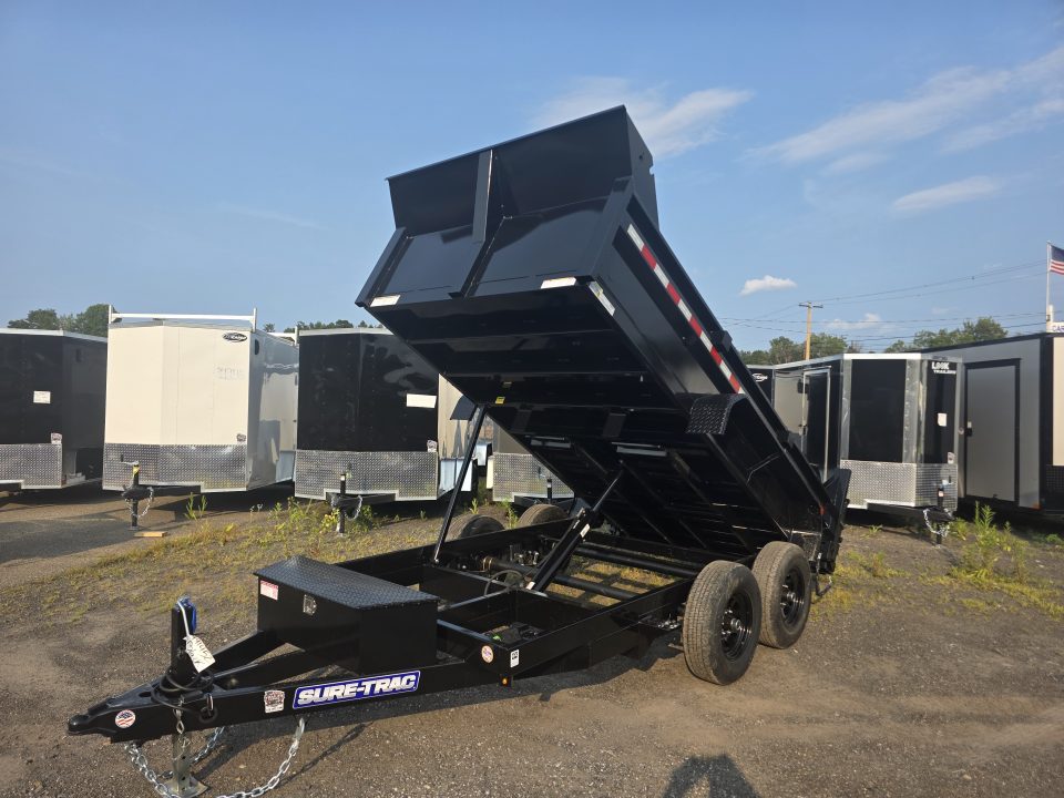 New 2027 Sure-Trac 6X12 10K - RAMPS Dump Trailer