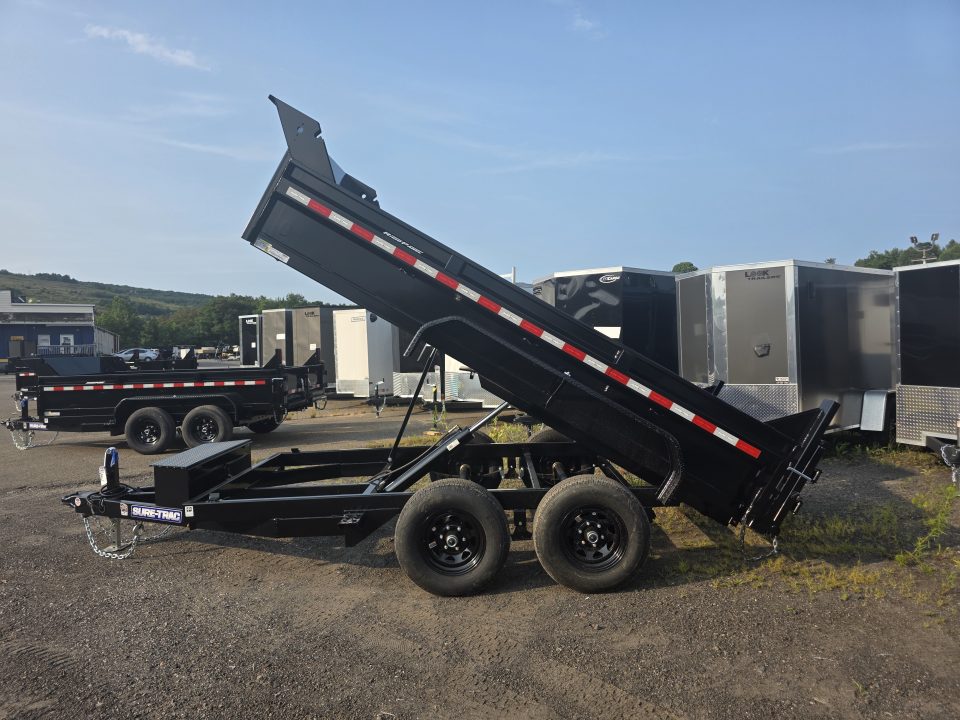 New 2027 Sure-Trac 6X12 10K - RAMPS Dump Trailer