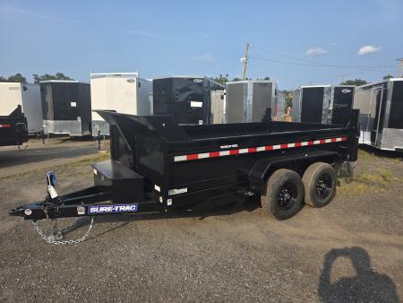 New 2027 Sure-Trac 6X12 10K - RAMPS Dump Trailer