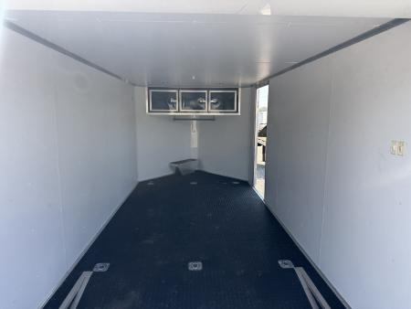 Used GANS714TA2 2015 Cargo Mate 7'X14' Enclosed Motorcycle Trailer