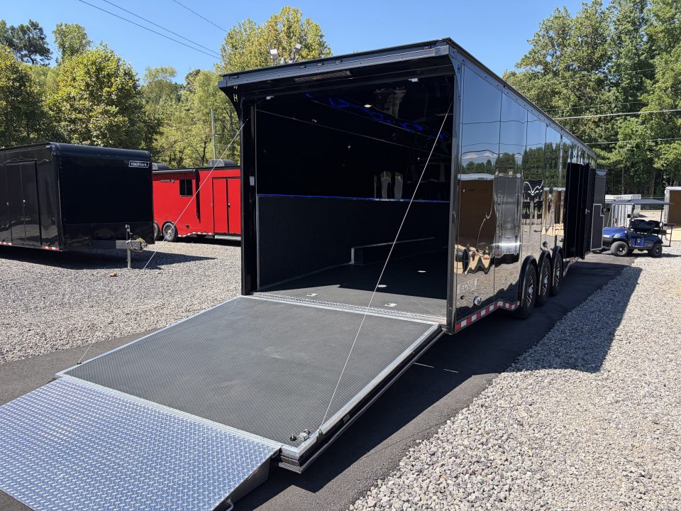 New 2027 Haulmark EDGE 34 Race Trailer, Polycor, Insulated, Sportsman Plus Package, 18K GVWR