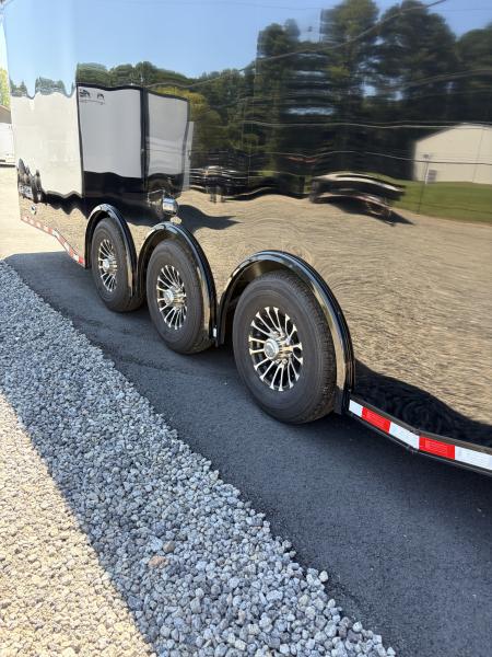 New 2027 Haulmark EDGE 34 Race Trailer, Polycor, Insulated, Sportsman Plus Package, 18K GVWR