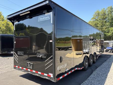 New 2027 Haulmark EDGE 34 Race Trailer, Polycor, Insulated, Sportsman Plus Package, 18K GVWR