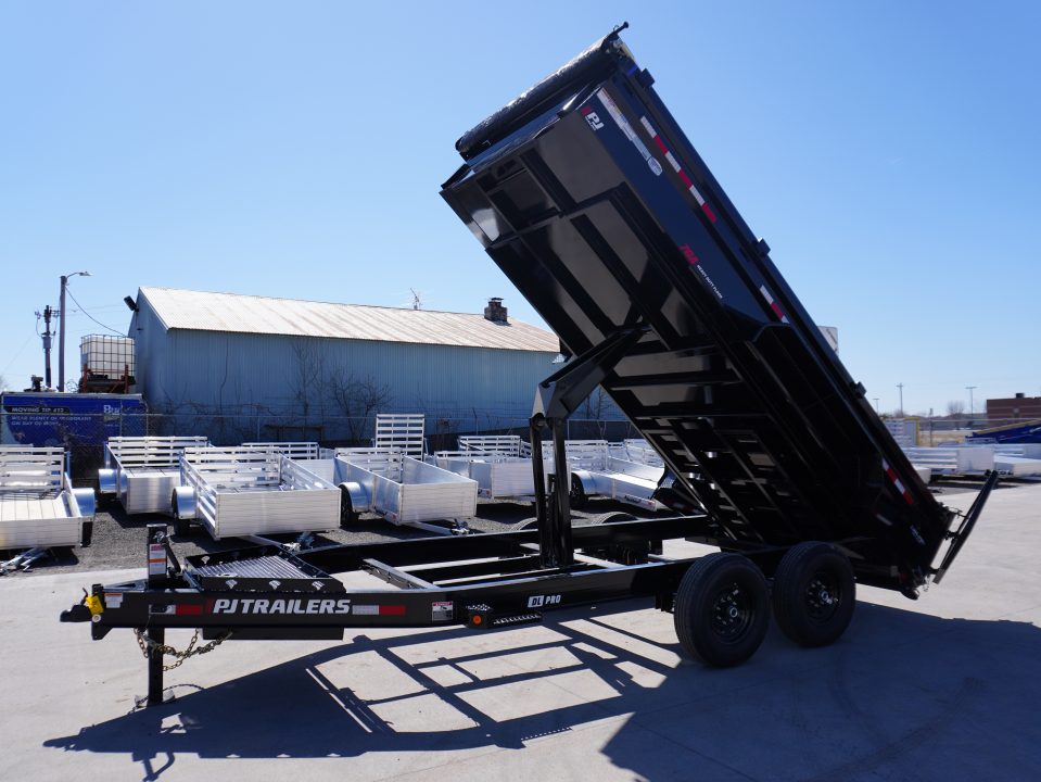 New 2027 PJ Trailers DL 83''x16ft Dump Trailer