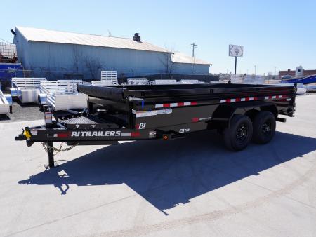 New 2027 PJ Trailers DL 83''x16ft Dump Trailer