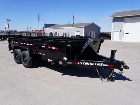 New 2027 PJ Trailers DL 83''x16ft Dump Trailer