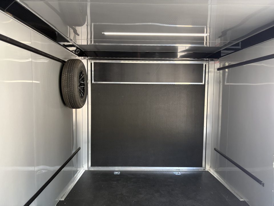 New 2027 ATC 24' Car Hauler, Finished Interior, AC, Cabinets, ROM450