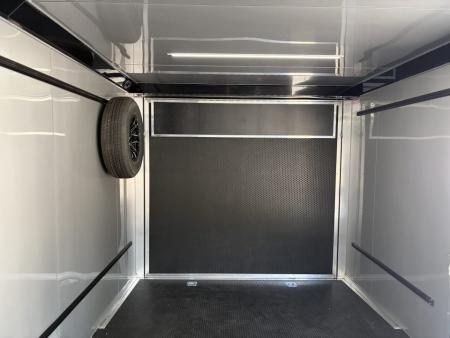 New 2027 ATC 24' Car Hauler, Finished Interior, AC, Cabinets, ROM450