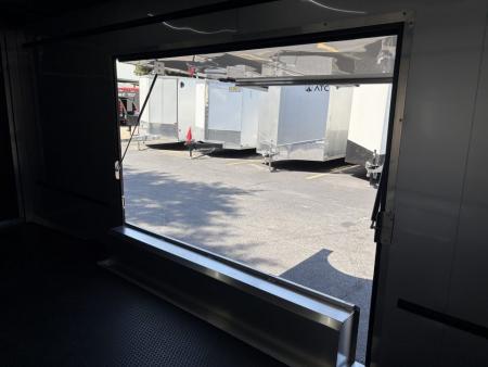 New 2027 ATC 24' Car Hauler, Finished Interior, AC, Cabinets, ROM450