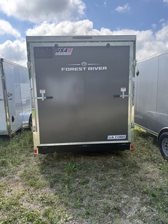 New 2026 US Cargo 7X16 7' INTERIOR W/RAMP DOOR POLY COR Cargo / Enclosed Trailer