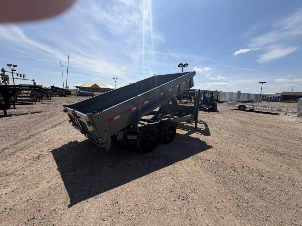 New 2027 Delco Trailers 83x14 Gooseneck Dump Trailer