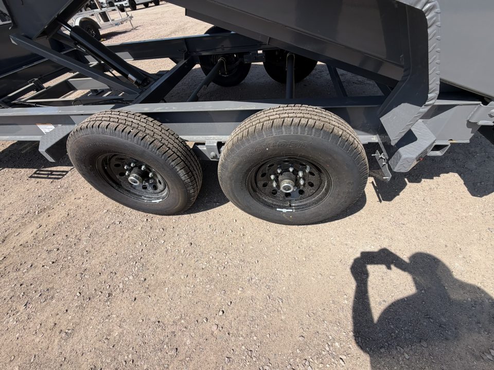 New 2027 Delco Trailers 83x14 Gooseneck Dump Trailer