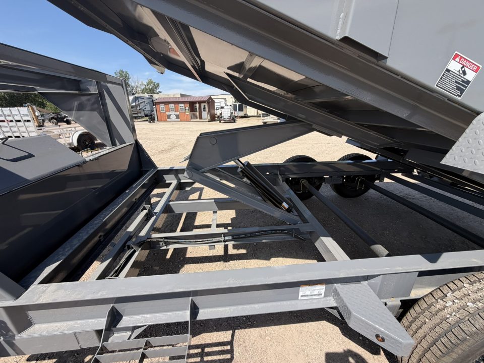 New 2027 Delco Trailers 83x14 Gooseneck Dump Trailer