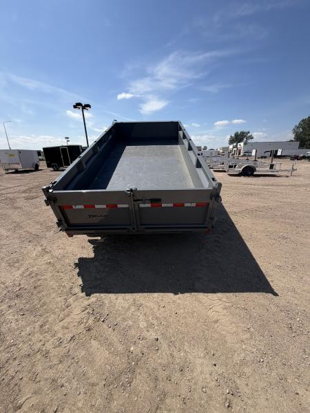 New 2027 Delco Trailers 83x14 Gooseneck Dump Trailer
