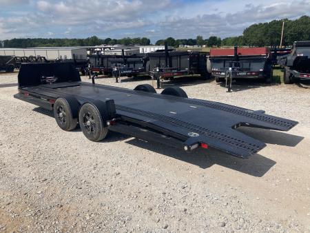 Used 2025 MAXX-D 80X24 TANDEM 9.9K DROP-N-LOAD W/ HYDROJACK, 9.5K WINCH, IN FLOOR TOOL BOX & WIRELESS REMOTE Car Hauler
