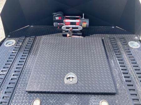 Used 2025 MAXX-D 80X24 TANDEM 9.9K DROP-N-LOAD W/ HYDROJACK, 9.5K WINCH, IN FLOOR TOOL BOX & WIRELESS REMOTE Car Hauler