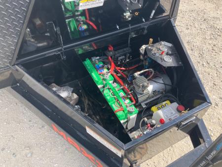 Used 2025 MAXX-D 80X24 TANDEM 9.9K DROP-N-LOAD W/ HYDROJACK, 9.5K WINCH, IN FLOOR TOOL BOX & WIRELESS REMOTE Car Hauler