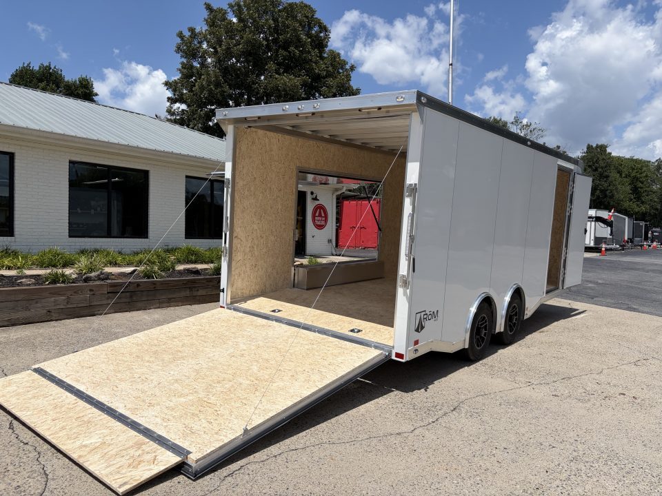 New 2027 ATC 20' Car Hauler, 2 x 5200 lb Axles, Escape Door, ROM400