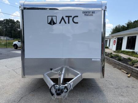New 2027 ATC 20' Car Hauler, 2 x 5200 lb Axles, Escape Door, ROM400