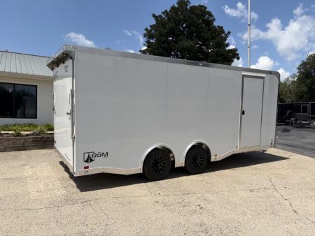 New 2027 ATC 20' Car Hauler, 2 x 5200 lb Axles, Escape Door, ROM400