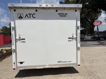 New 2027 ATC 20' Car Hauler, 2 x 5200 lb Axles, Escape Door, ROM400