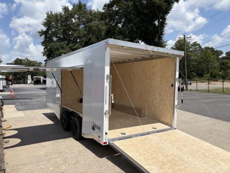 New 2027 ATC 20' Car Hauler, 2 x 5200 lb Axles, Escape Door, ROM400