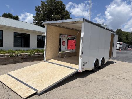 New 2027 ATC 20' Car Hauler, 2 x 5200 lb Axles, Escape Door, ROM400