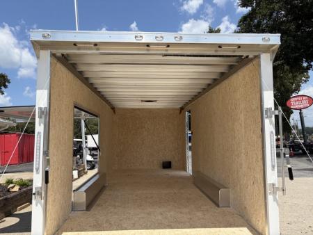 New 2027 ATC 20' Car Hauler, 2 x 5200 lb Axles, Escape Door, ROM400