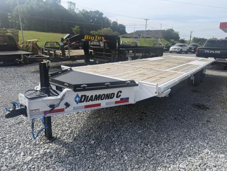 Used 2026 Diamond C DET210 DECK OVER TILT 102 X26 HYDRO JACK @ SOLAR CHARGER