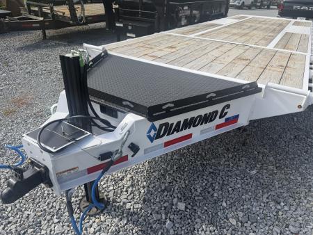 Used 2026 Diamond C DET210 DECK OVER TILT 102 X26 HYDRO JACK @ SOLAR CHARGER