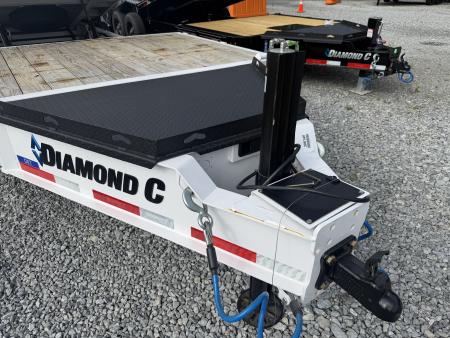 Used 2026 Diamond C DET210 DECK OVER TILT 102 X26 HYDRO JACK @ SOLAR CHARGER