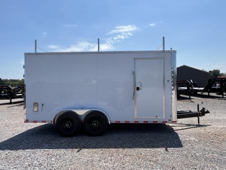 New 2027 Spartan 7'X16' 14K Enclosed Contractor Trailer