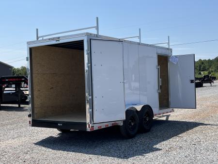 New 2027 Spartan 7'X16' 14K Enclosed Contractor Trailer