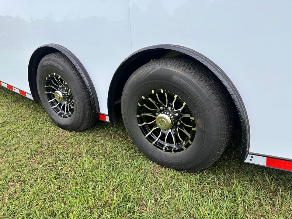 New 2027 Rock Solid Cargo 8.5x28 Race Trailer -Finished Interior-7000LB Spread Torsion-RECESSED E-TRACK-Car/Race Trailer