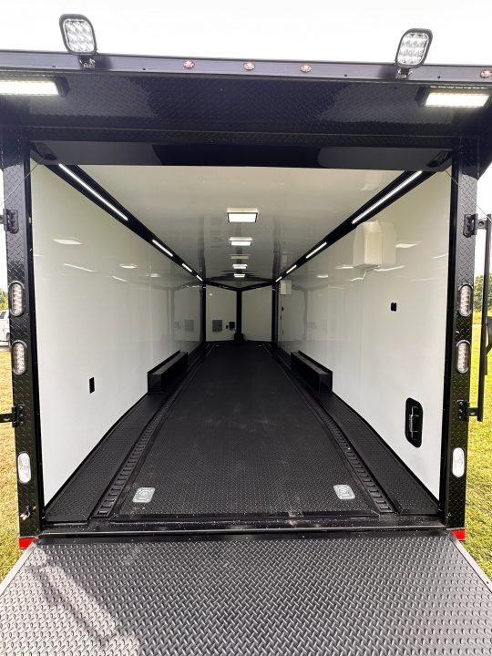 New 2027 Rock Solid Cargo 8.5x28 Race Trailer -Finished Interior-7000LB Spread Torsion-RECESSED E-TRACK-Car/Race Trailer