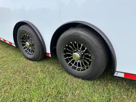 New 2027 Rock Solid Cargo 8.5x28 Race Trailer -Finished Interior-7000LB Spread Torsion-RECESSED E-TRACK-Car/Race Trailer