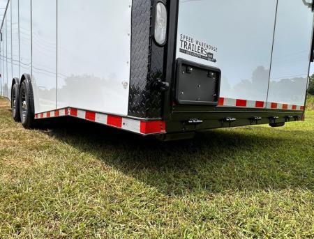 New 2027 Rock Solid Cargo 8.5x28 Race Trailer -Finished Interior-7000LB Spread Torsion-RECESSED E-TRACK-Car/Race Trailer