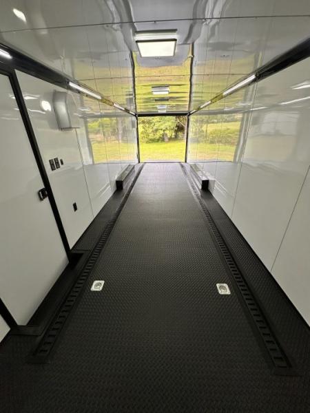 New 2027 Rock Solid Cargo 8.5x28 Race Trailer -Finished Interior-7000LB Spread Torsion-RECESSED E-TRACK-Car/Race Trailer
