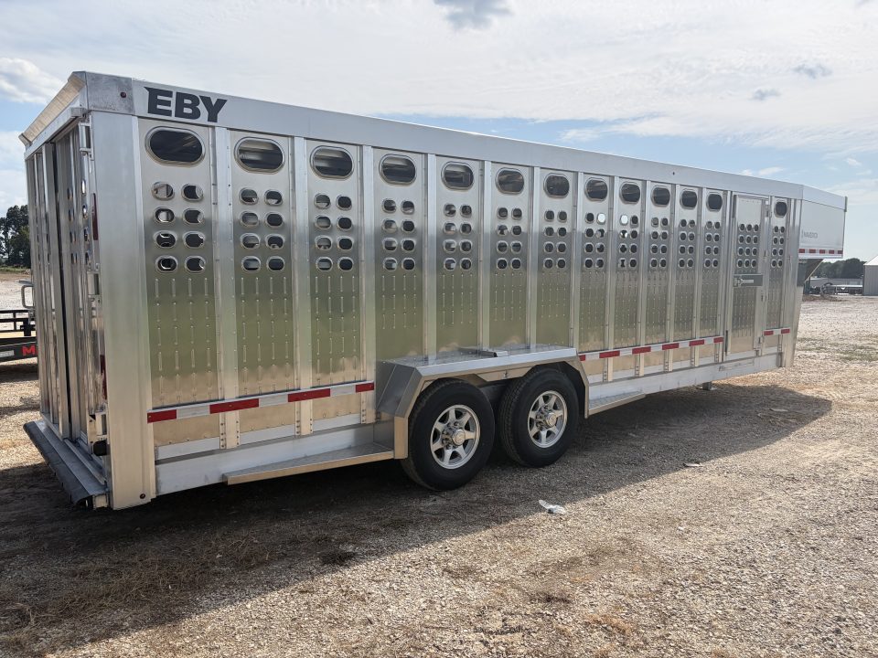 New 2027 EBY Trailers MAVERICK PUNCH SIDES Stock / Stock Combo Trailer