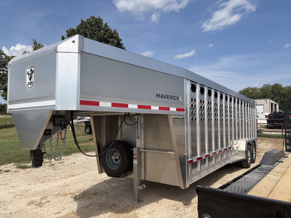 New 2027 EBY Trailers MAVERICK PUNCH SIDES Stock / Stock Combo Trailer