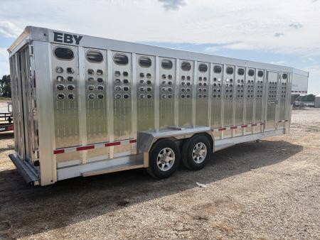 New 2027 EBY Trailers MAVERICK PUNCH SIDES Stock / Stock Combo Trailer