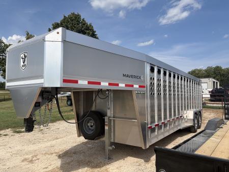 New 2027 EBY Trailers MAVERICK PUNCH SIDES Stock / Stock Combo Trailer