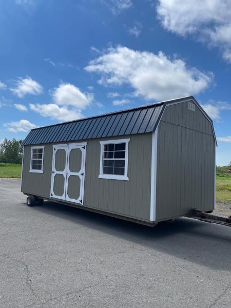 New BARN SHED 2026 Old Hickory 12 X24 WSLBX SIDE ENTRY LOFTED BUILDING SHOP