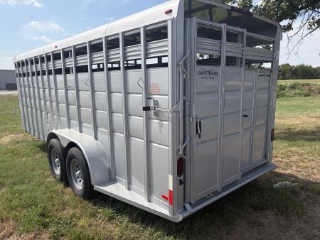New 2026 Calico Trailers RANCH KING 6'8X20 14K Stock / Stock Combo Trailer