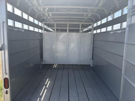New 2026 Calico Trailers RANCH KING 6'8X20 14K Stock / Stock Combo Trailer