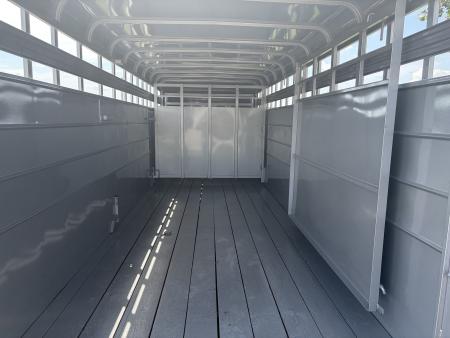 New 2026 Calico Trailers RANCH KING 6'8X20 14K Stock / Stock Combo Trailer
