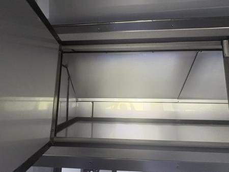 New 2027 Rock Solid Cargo Super Sport Enclosed Race Trailer For Sale Rear Spoiler Spread Axle Awning Finished Interior Cabinets A/C
