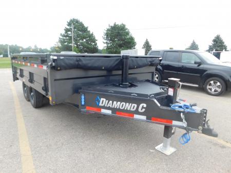 New 2027 Diamond C Trailers DOD207 14x96 Dump Trailer